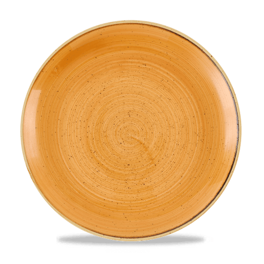 Stonecast Tangerine Evolve Coupe Plate 11.25" Box of 12 (3-5 Working Days Delivery)