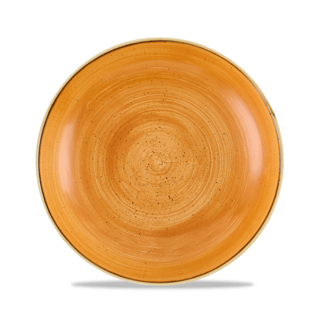 Stonecast Tangerine Evolve Coupe Bowl 9.75" Box 12