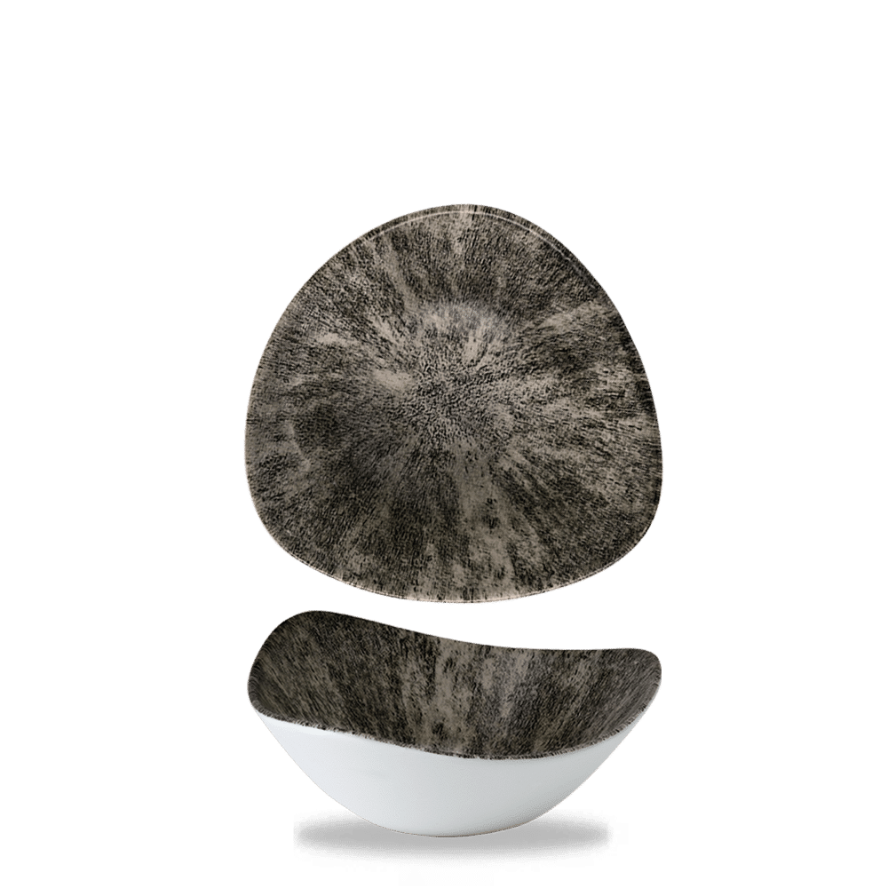 Stone Quartz Black Lotus Bowl 7" Box 12