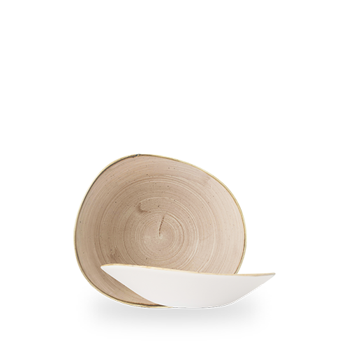 STONECAST TRUFFLE OPAL ORGANIC BOWL 20CM Box of 12 (3-5 Working Days Delivery)