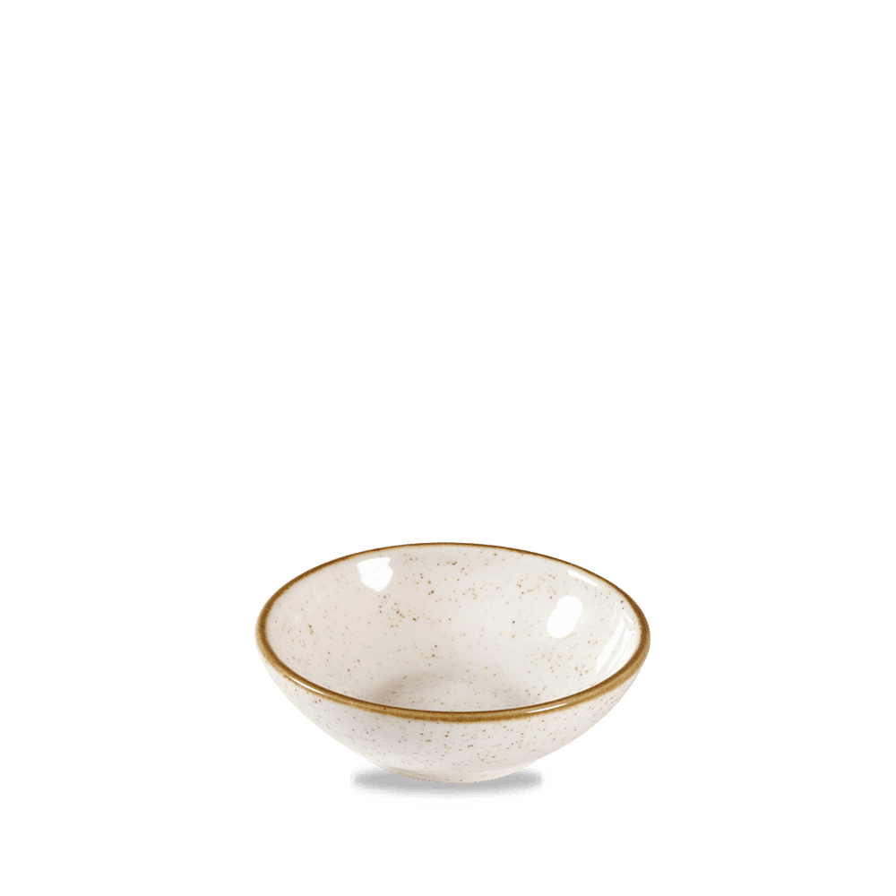 Stonecast Barley White  Shallow Bowl 9Oz Box 12