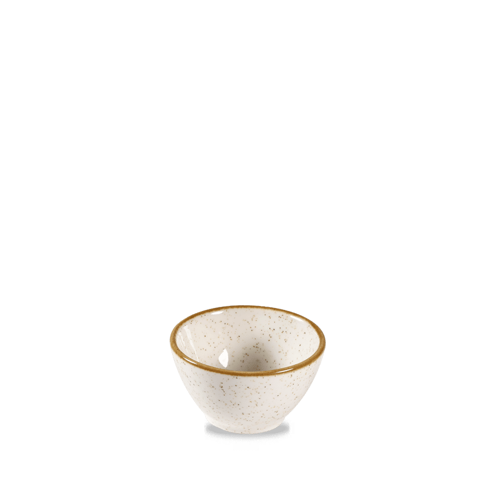 Stonecast Barley White  Dip Pot 4Oz Box 12