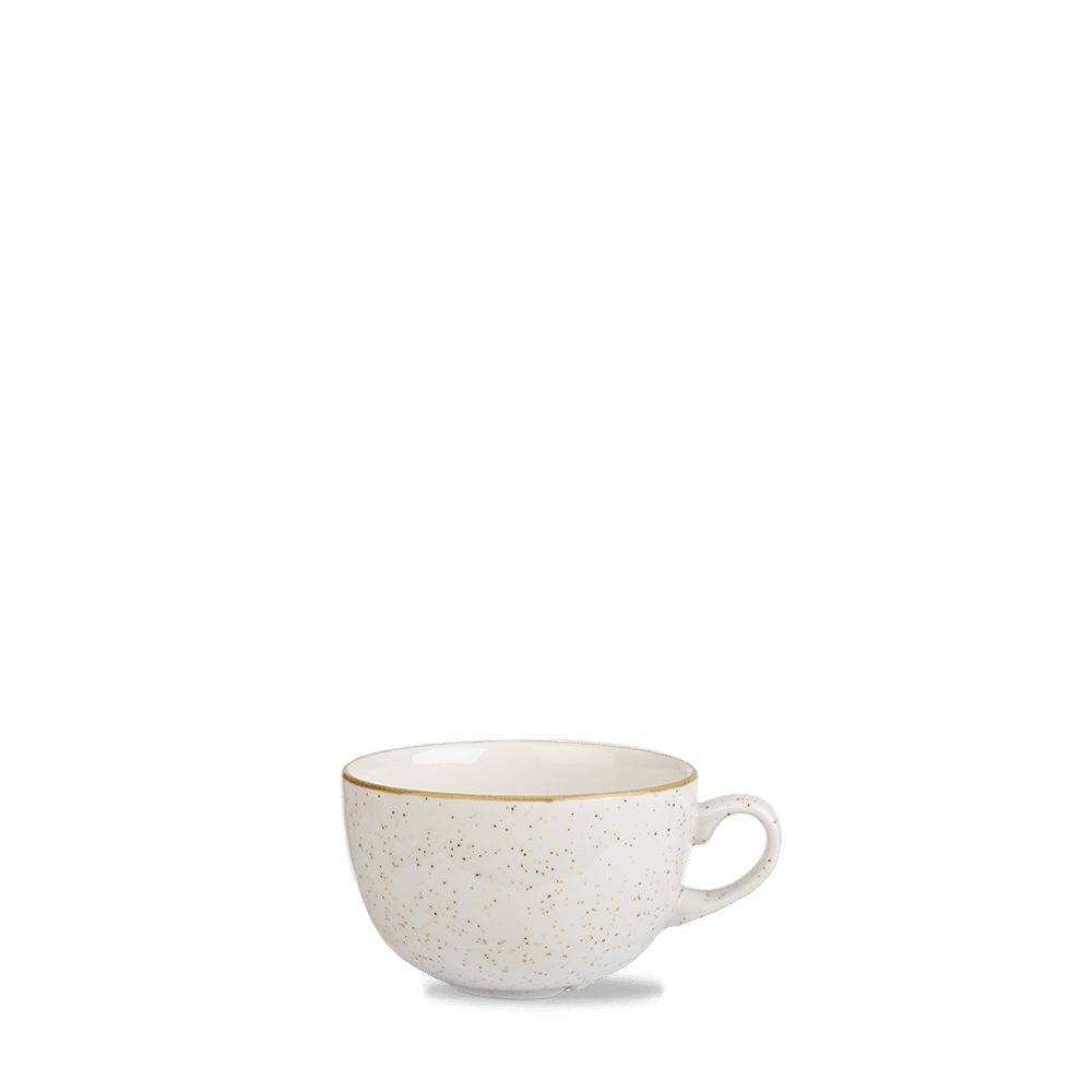 Stonecast Barley White  Cappuccino Cup 22.7Cl Box 12