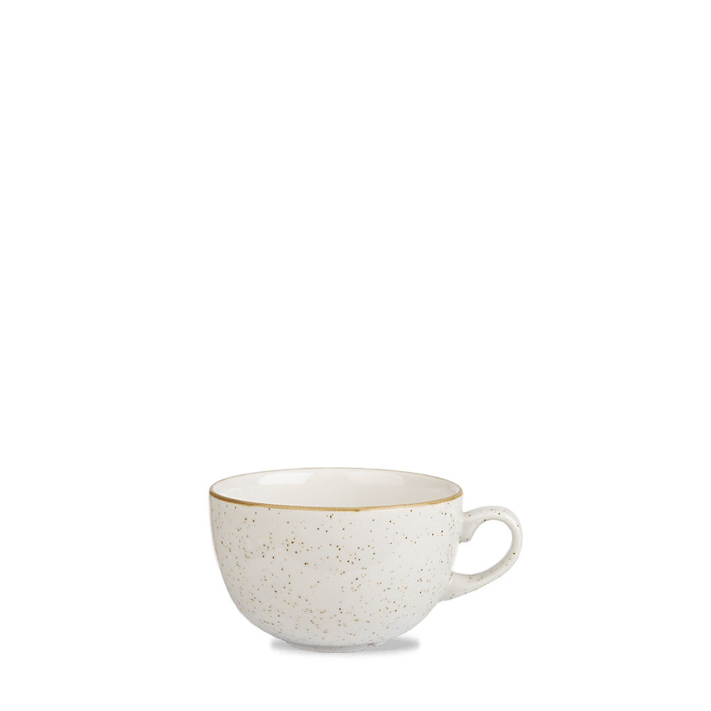 Stonecast Barley White  Cappuccino Cup 34Cl Box 12