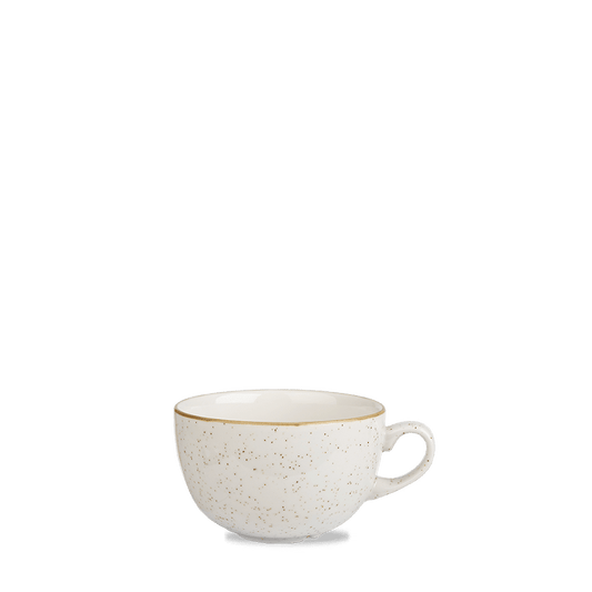 Stonecast Barley White Cappuccino Cup 34Cl Box of 12 (3-5 Working Days Delivery)