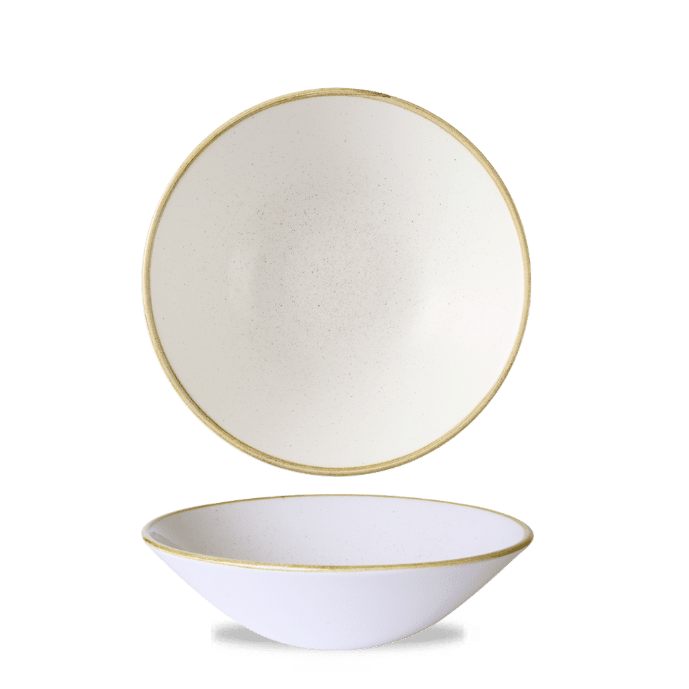 Stonecast Barley White Evolve Deep Coupe Bowl 8 2/3" Box 6