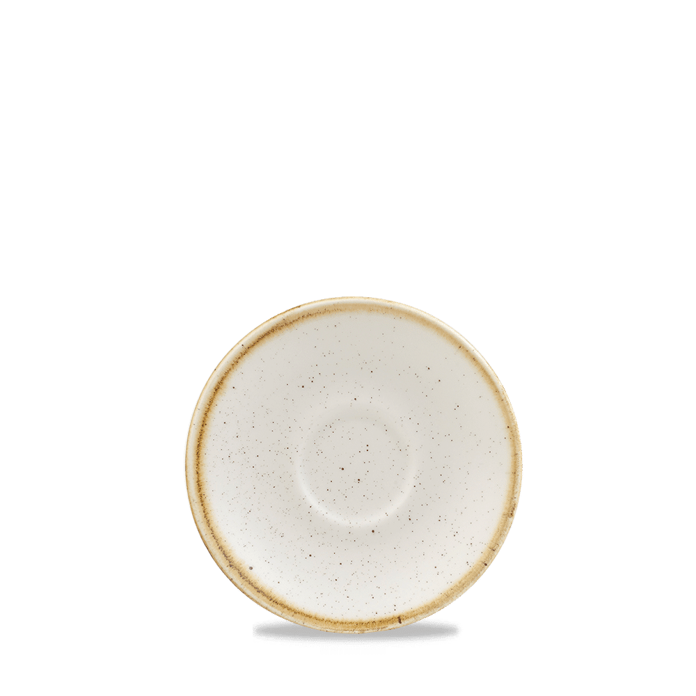 Stonecast Barley White  Espresso Saucer 11.8Cm Box 12