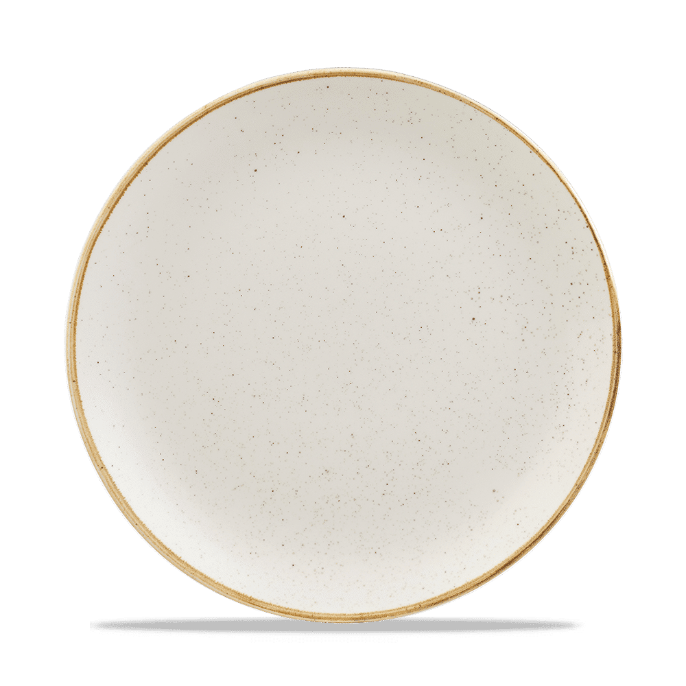 Stonecast Barley White Evolve Coupe Plate 26Cm Box 12