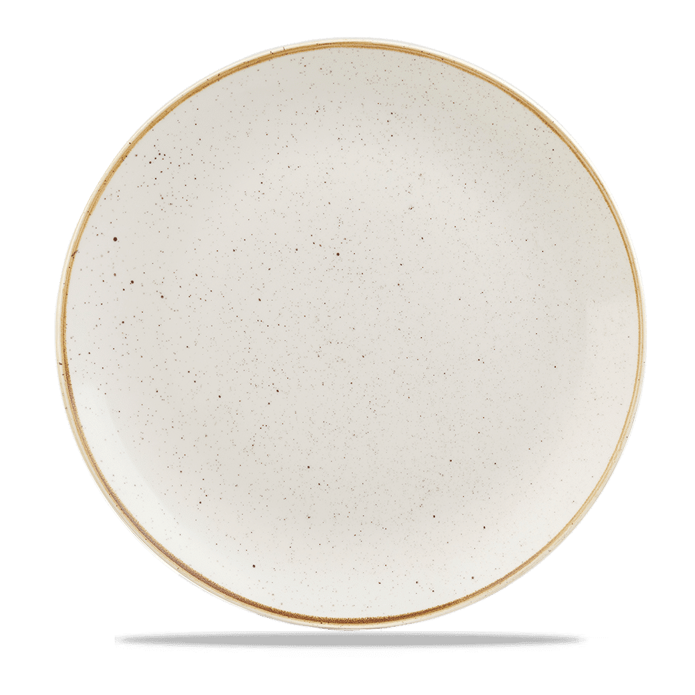 Stonecast Barley White Evolve Coupe Plate 28.8Cm Box 12