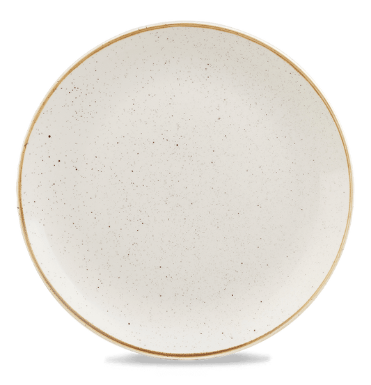 Stonecast Barley White Coupe Evolve Plate Box of 6 (3-5 Working Days Delivery)