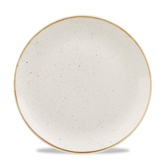 Stonecast Barley White Evolve Coupe Plate 10 5/8" Box of 12 (3-5 Working Days Delivery)