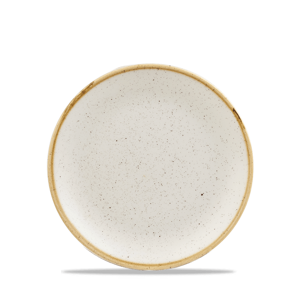 Stonecast Barley White Evolve Coupe Plate 16.5Cm Box 12