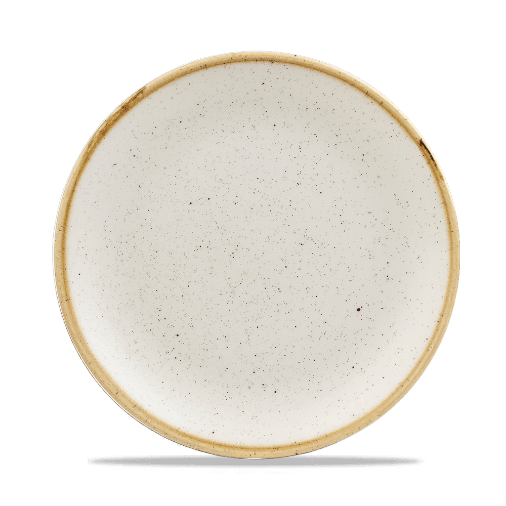 Stonecast Barley White Evolve Coupe Plate 21.7Cm Box 12