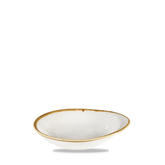 Stonecast Barley White Round Dish 6 3/8X5 5/8" Box of 12 (3-5 Working Days Delivery)