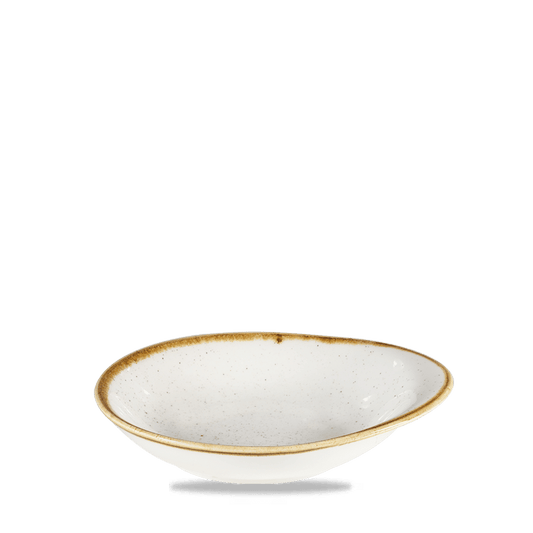 Stonecast Barley White Round Dish 7 2/8X6.5" Box of 12 (3-5 Working Days Delivery)