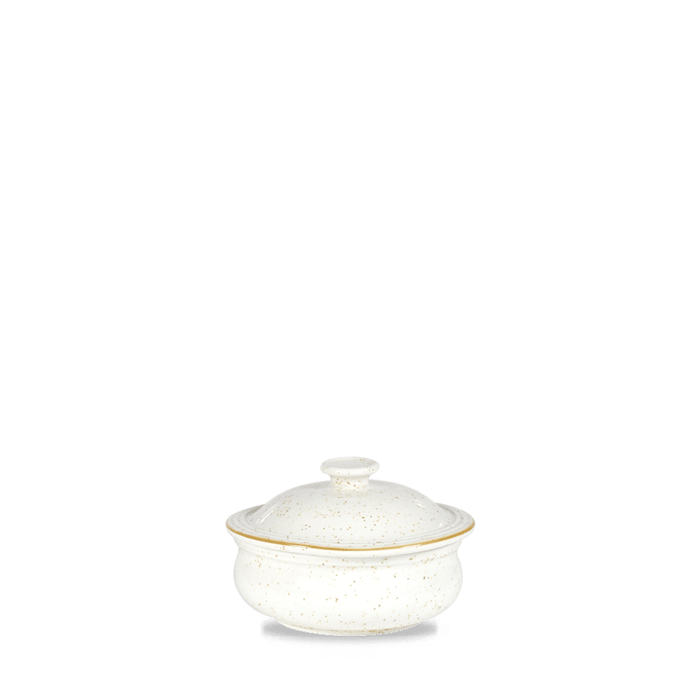 Stonecast Barley White  Lidded Stewpot 15Oz Box 6
