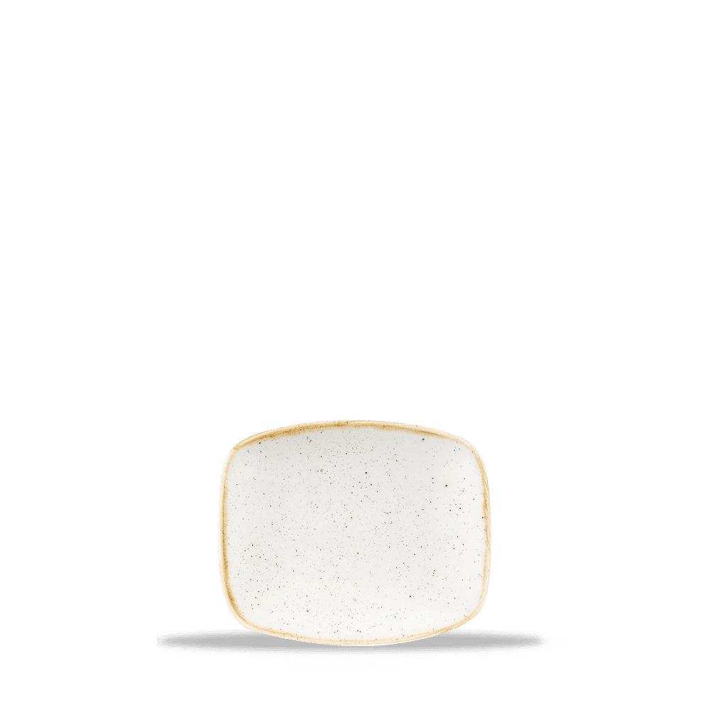 Stonecast Barley White Oblong Chefs Plate 6 X 5" Box 12