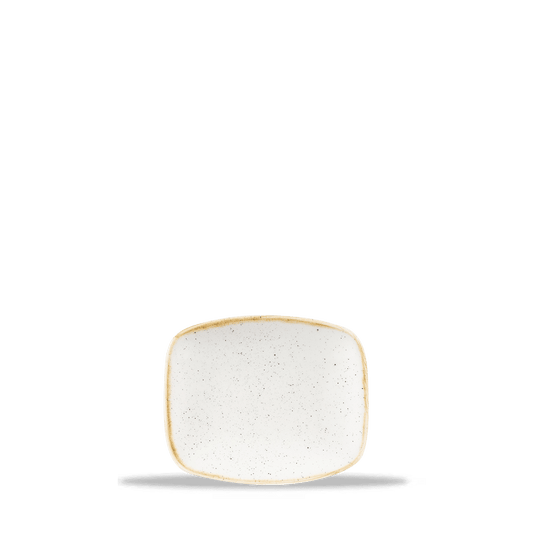 Stonecast Barley White Oblong Chefs Plate 6 X 5" Box of 12 (3-5 Working Days Delivery)