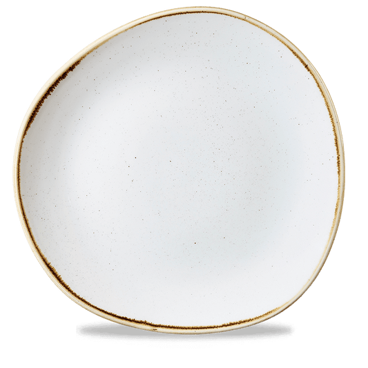 Stonecast Barley White Round Trace Plate 28.6Cm Box of 12 (3-5 Working Days Delivery)