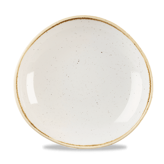 Stonecast Barley White Round Trace Bowl 25.3Cm Box of 12 (3-5 Working Days Delivery)