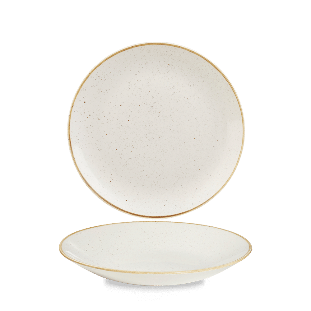 Stonecast Barley White  Deep Coupe Plate 8 2/3" Box 12