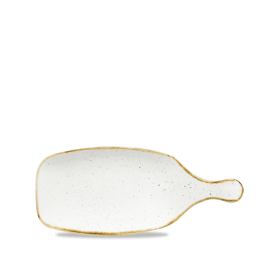 Stonecast Barley White Handled Paddle 11X4 3/4" Box of 6 (3-5 Working Days Delivery)