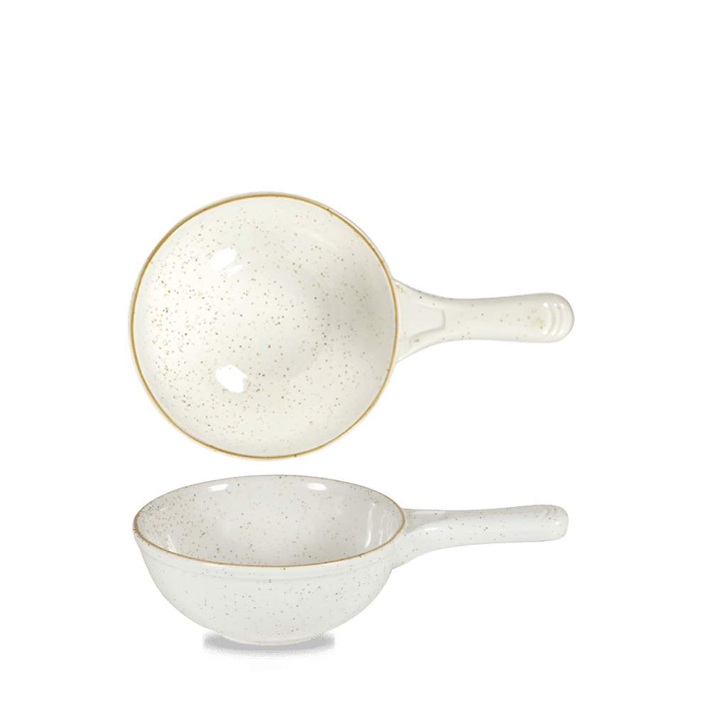 Stonecast Barley White  Deep Skillet 20Oz Box 6