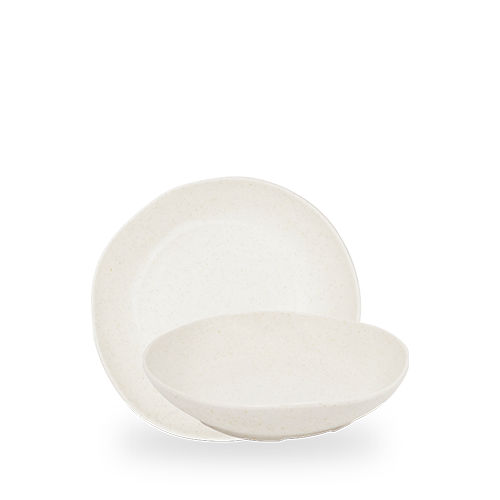 Stonecast Barley White Natural Organic Deep Bowl 8 1/2" Box 6
