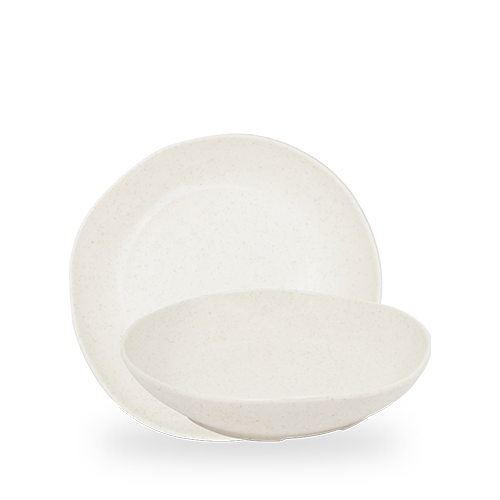 Stonecast Barley White Natural Organic Deep Bowl 9 7/8" Box 6