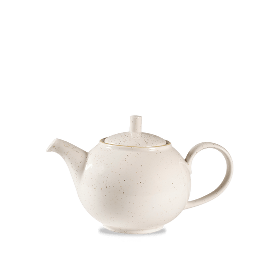 Stonecast Barley White Beverage Pot 42.60Cl Box of 4 (3-5 Working Days Delivery)