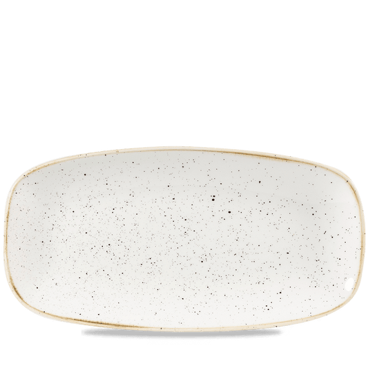 Stonecast Barley White Chefs Oblong Plate 11 3/4X6" Box of 12 (3-5 Working Days Delivery)