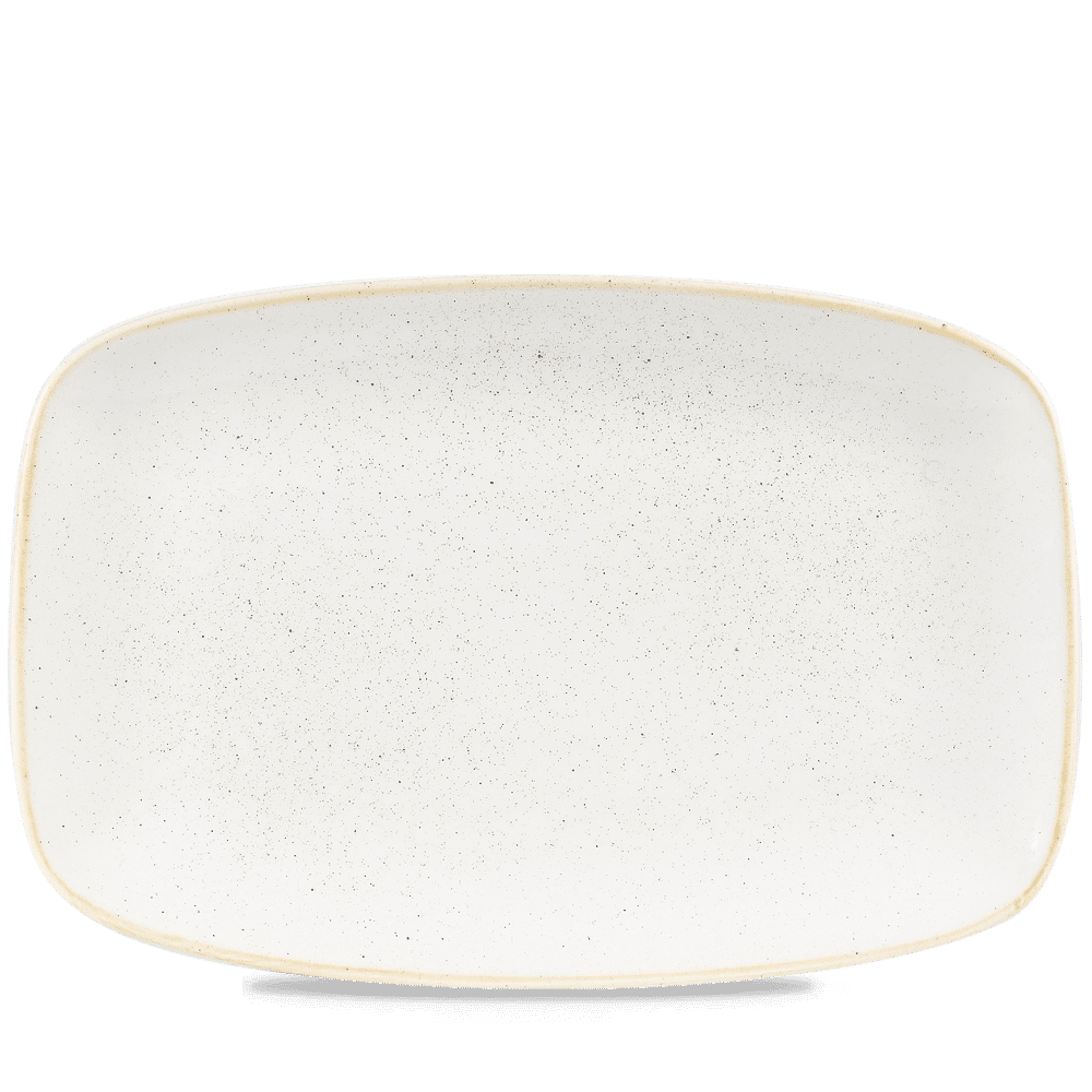 Stonecast Barley White Oblong Chefs Plate 13 1/2" X 9 1/4" Box 6