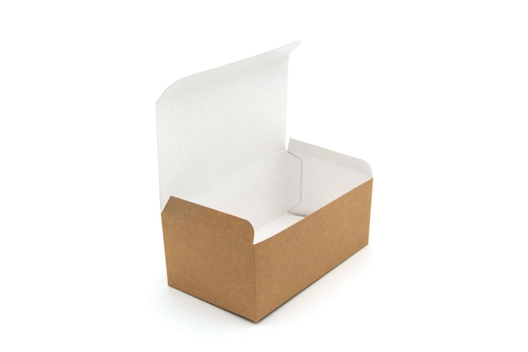 Compostable large Kraft Food Box Pack of 250