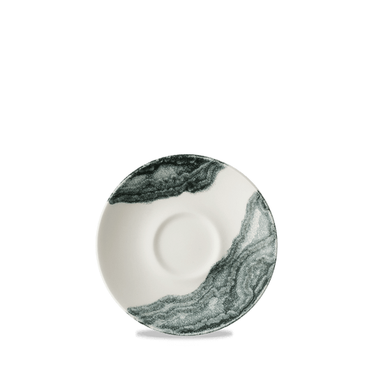 Tide Black Espresso Saucer 4.5" Box of 12 (3-5 Working Days Delivery)