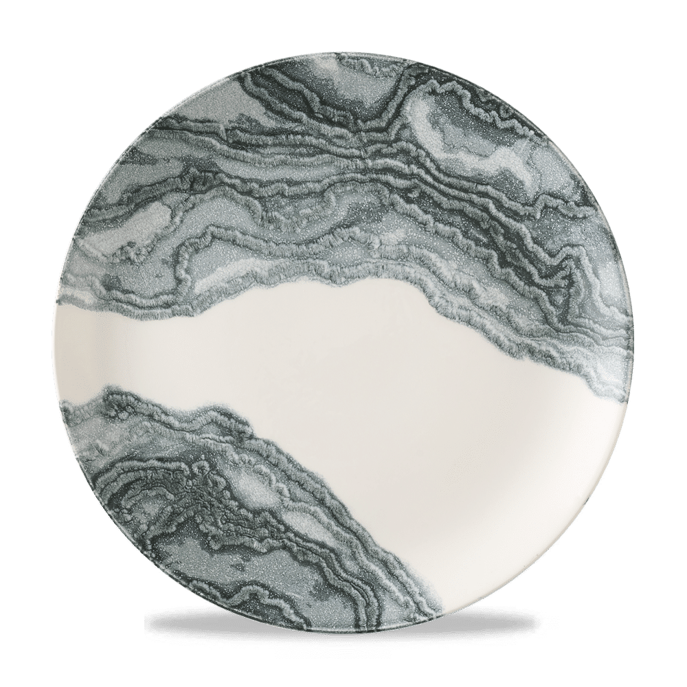 Tide Black Evolve Coupe Plate 11.25" Box 12