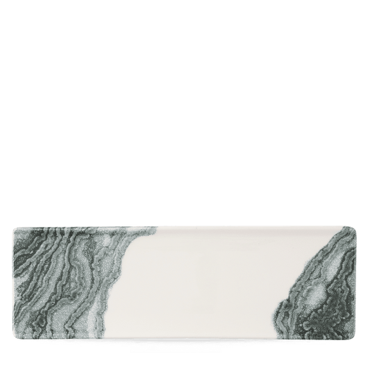Tide Black Oblong Plate 33X11Cm Box of 6 (3-5 Working Days Delivery)