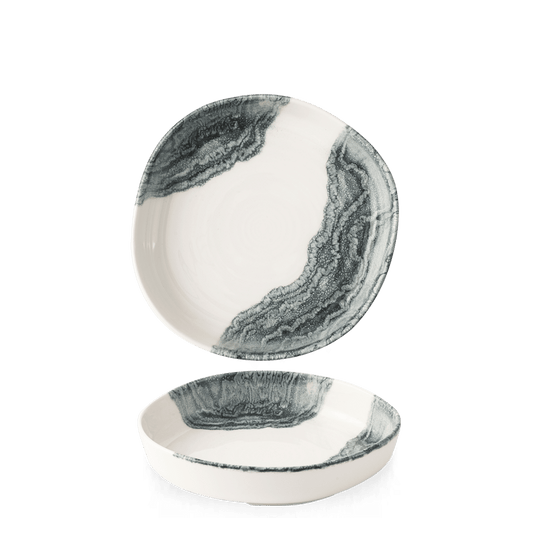 Tide Black Organic Walled Bowl 7 4/5" Box of 6 (3-5 Working Days Delivery)