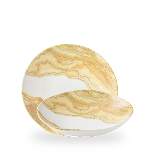 TIDE GOLD NATURAL BOWL 9 1/8" Box of 6 (3-5 Working Days Delivery)