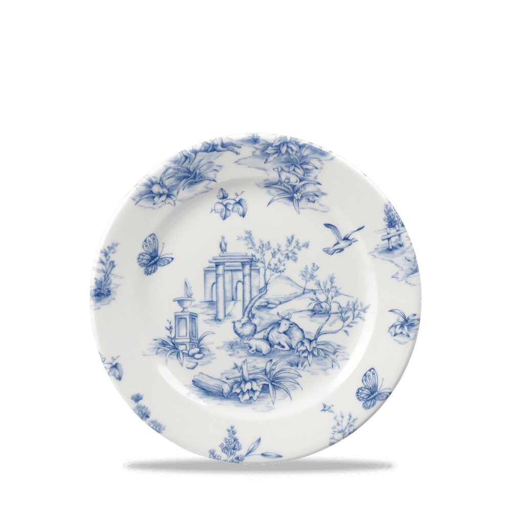 Toile Prague Profile Plate 6.5" Box 6