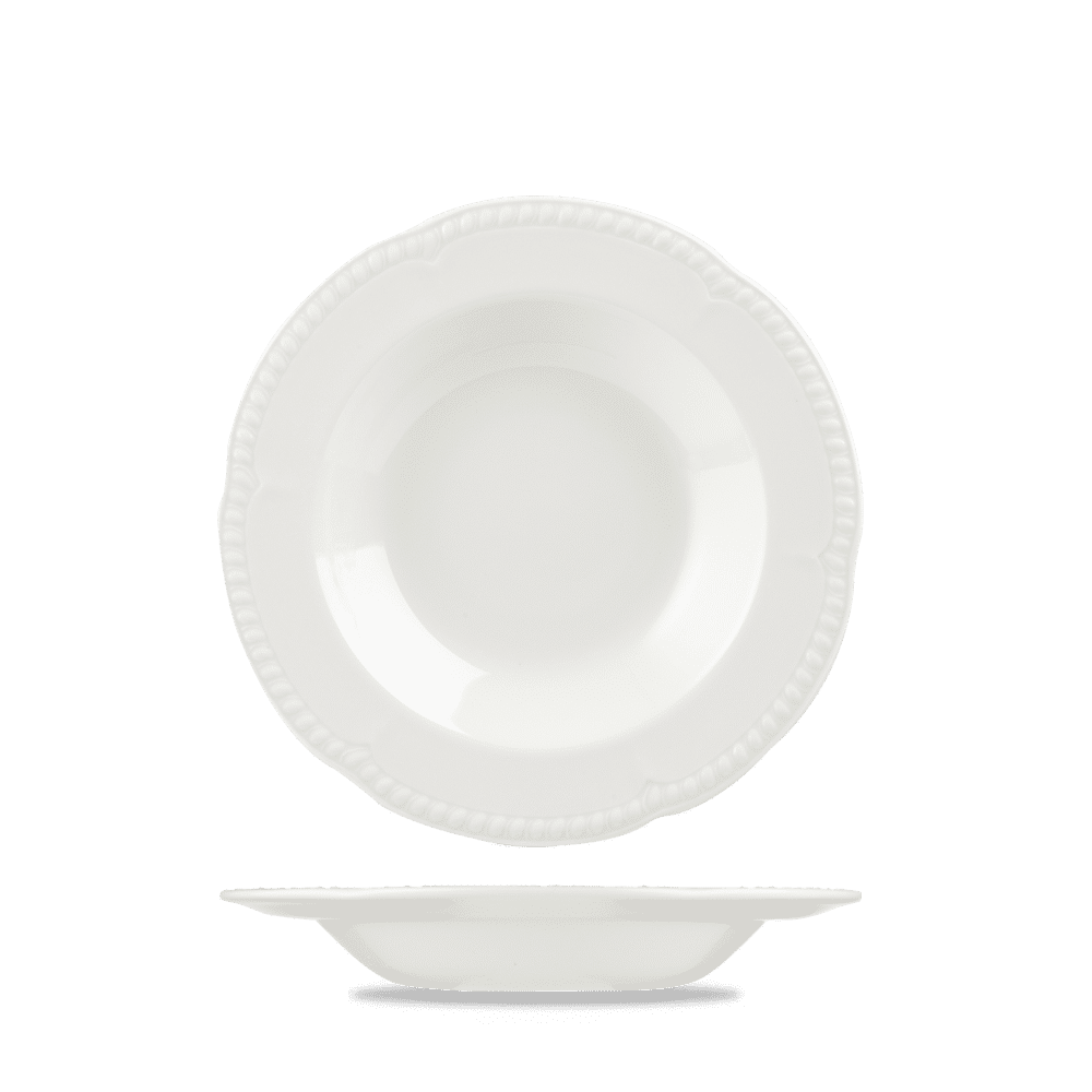 Buckingham  Rimmed Soup 9" Box 24