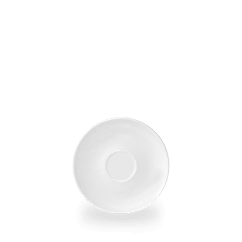 White Ultimo Coupe Saucer Large 6.25" Box of 24 (3-5 Working Days Delivery)