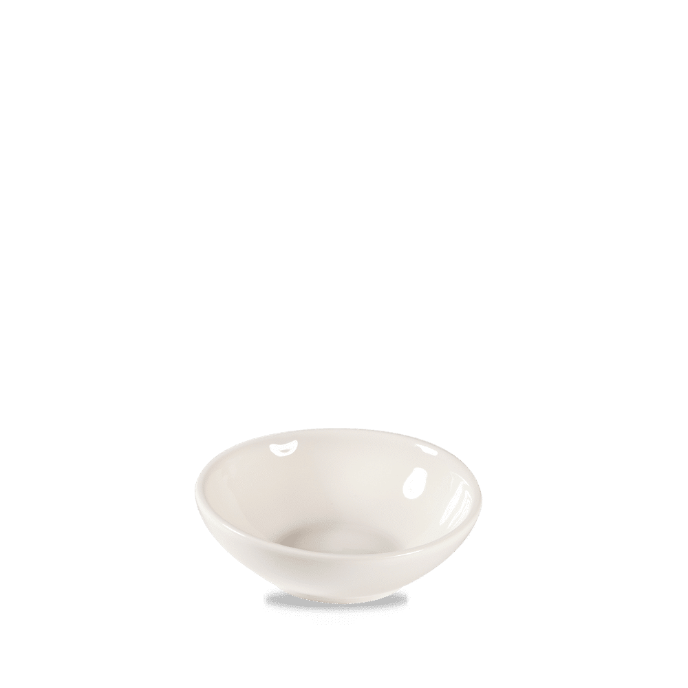 White  Contour Shallow Bowl 6Oz Box 12