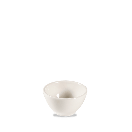 White Contour Dip Pot 4Oz Box of 12 (3-5 Working Days Delivery)
