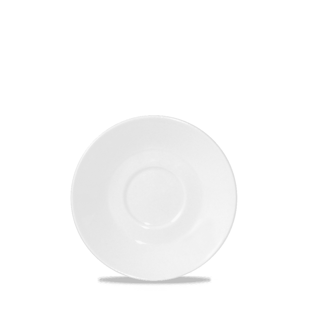 White  Cafe Saucer Small 5.5" Box 24