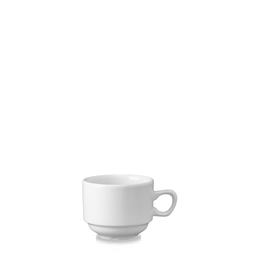 White Nova Tea Cup 7.5Oz Box 24