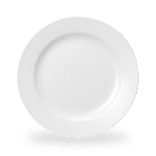 White Classic Plate 12.5" Box of 12 (3-5 Working Days Delivery)