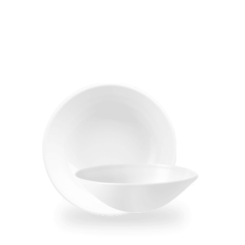 White Evolve Deep Coupe Bowl 8 2/3" Box of 6 (3-5 Working Days Delivery)