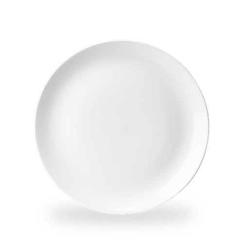 White Evolve Coupe Plate 11.25" Box of 12 (3-5 Working Days Delivery)