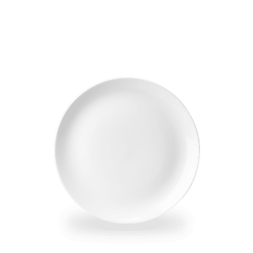 White Evolve Coupe Plate 9" Box of 12 (3-5 Working Days Delivery)