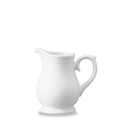 White Sandringham Jug 0.5Pt Box of 4 (3-5 Working Days Delivery)